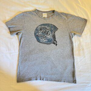 Billy Reid Nikki Lane Motorcycle Helmet T-Shirt - Men's Large